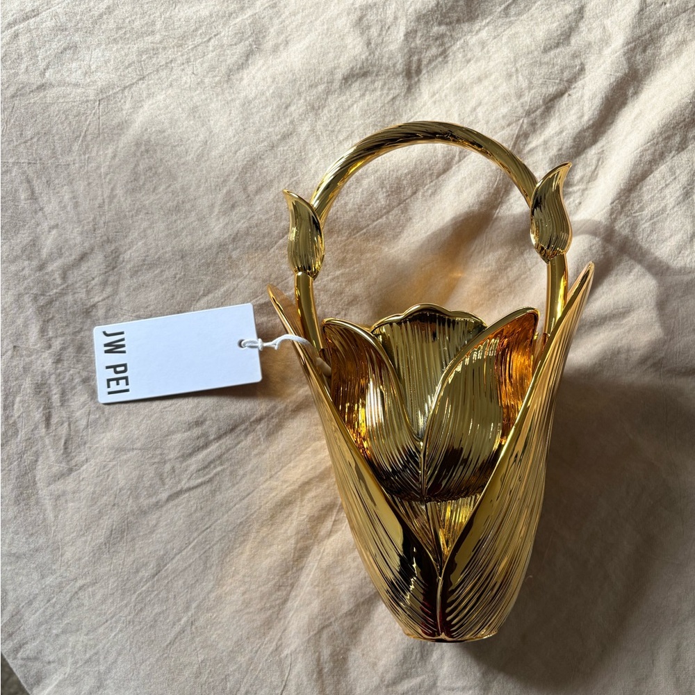 JW PEI Metallic Gold Handbag